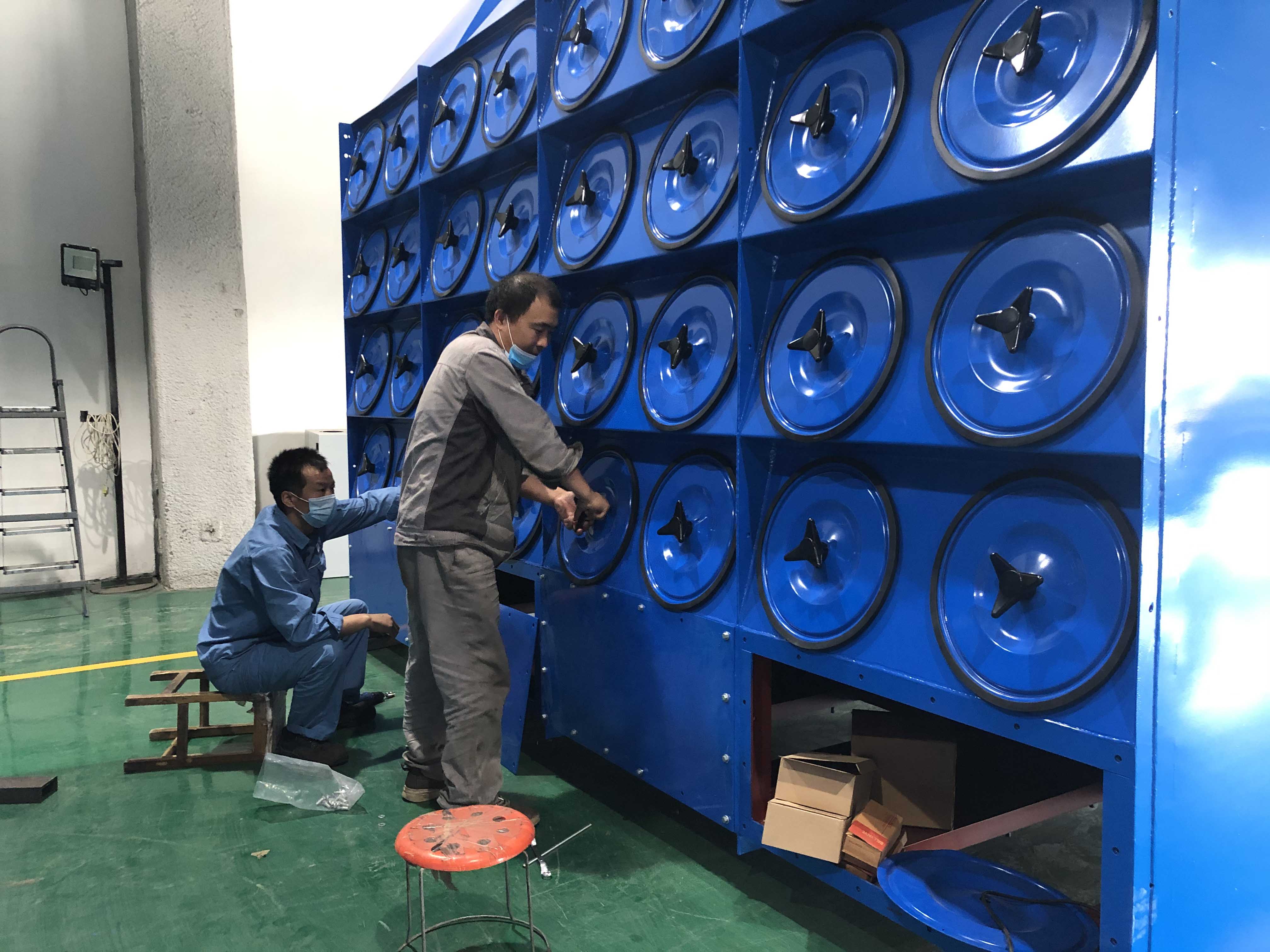 河北某機(jī)械加工廠(chǎng)空氣除塵項(xiàng)目